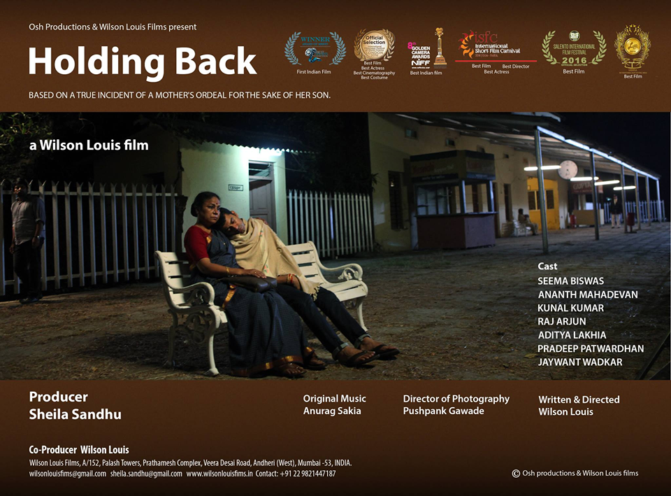 Karan Singh Grover, short film Holding Back, FilmFare Award 2016