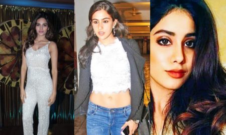 Jhanvi Kapoor, Nidhhi Agerwal,Sara Ali