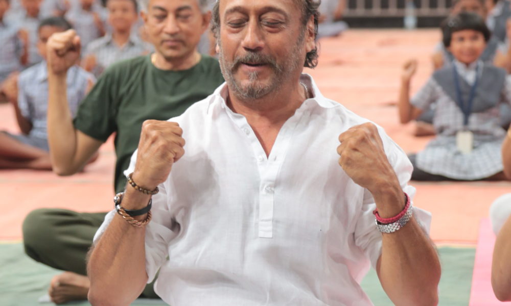 Jackie Shroff,Celebrate.International Yoga Day