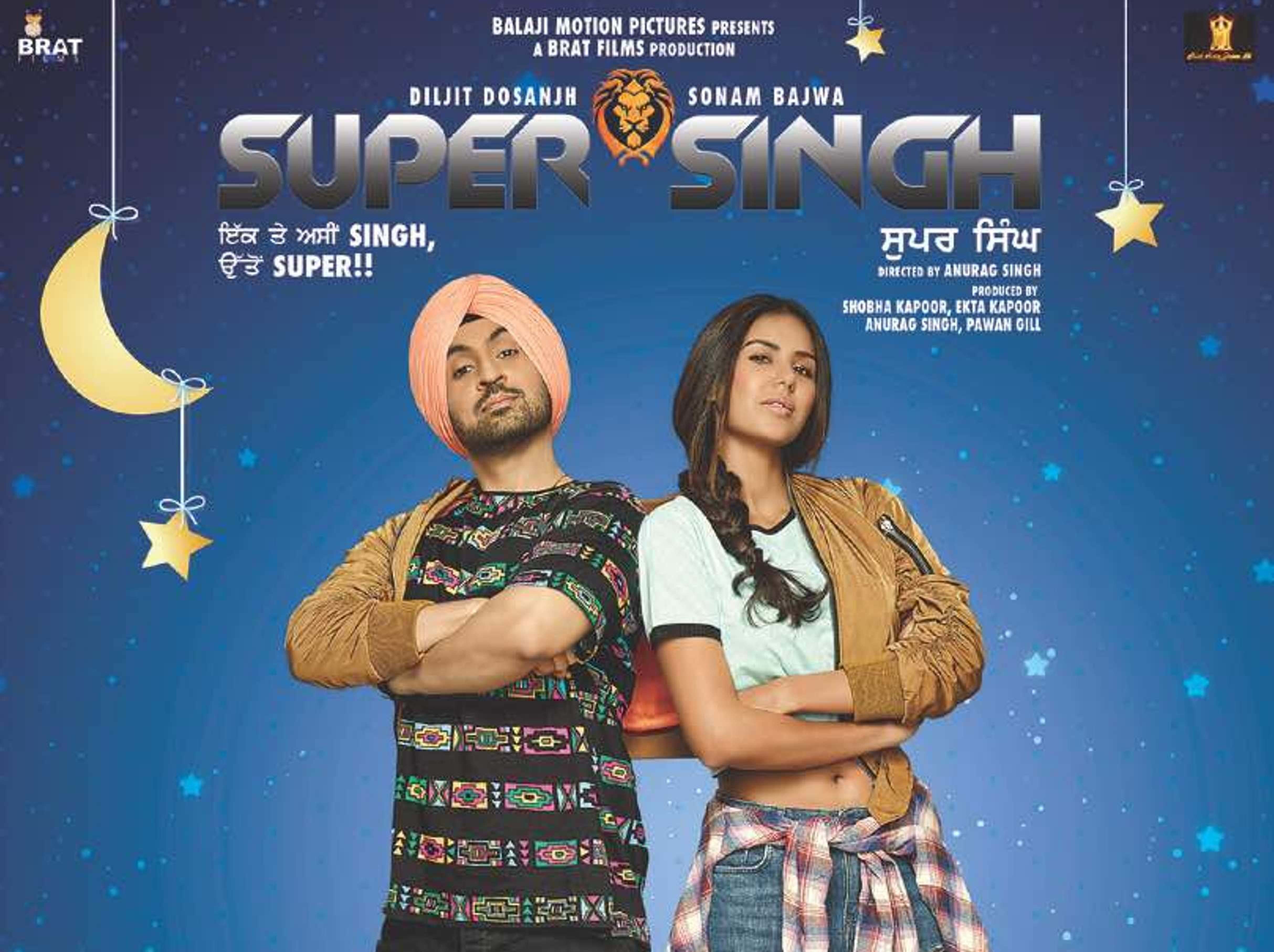 Super Singh,Diljit Dosanjh,box office,Sonam Bajwa,Balaji Motion Pictures