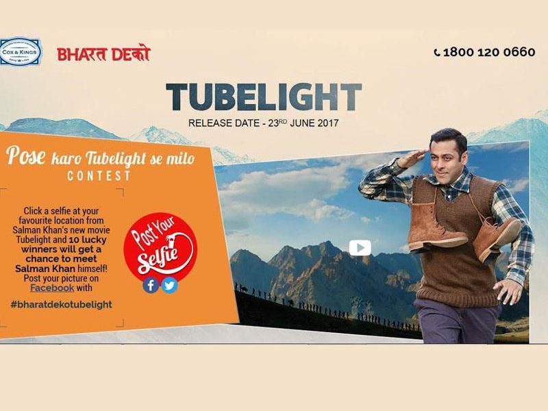 Cox & Kings, Tubelight, launch,'Pose Karo, Tubelight se Milo,contest