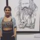 Shriya Saran, Dr. Bharath Thakur, Solo Art Exhibition