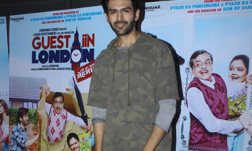 Kartik Aaryan, special screening, Guest In London