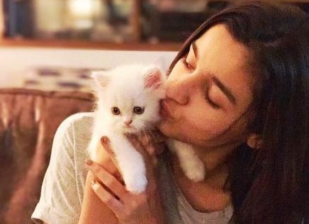 Alia Bhatt, international cat day