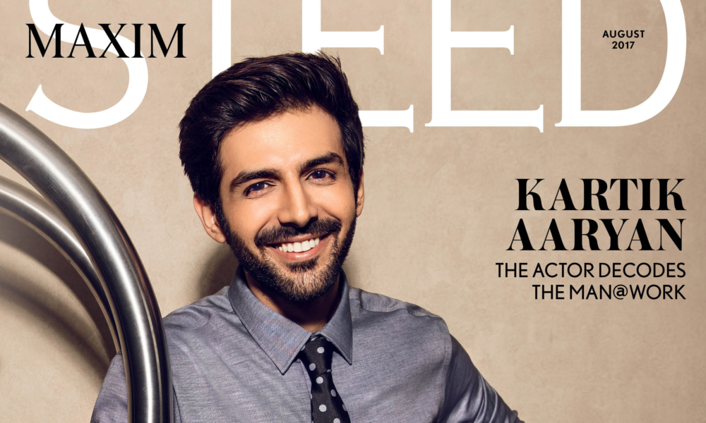 India, Maxim cover,Kartik Aaryan