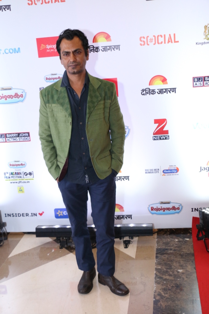 Nawazuddin Siddiqui at the 8th Jagran Film Festival Award Night