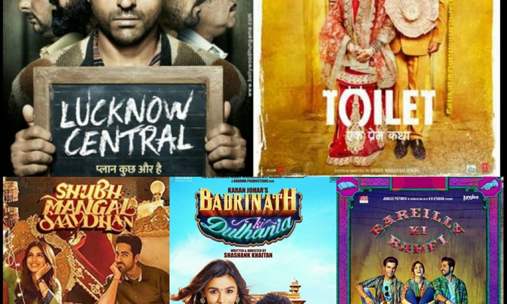 UP, new flavour, 2017, Bollywood, Badrinath Ki Dulhania, Toilet Ek Prem Katha, Bareilly Ki Barfi, Shubh Mangal Saavdhan, Lucknow Central