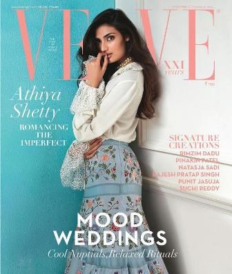 Athiya Shetty, Verve Cover