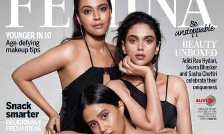 ​Swara Bhaskar, Aditi Rao Hydari, Sasha Chettri, Femina Cover