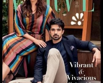 Huma Qureshi, Saqib Saleem, Verve Cover