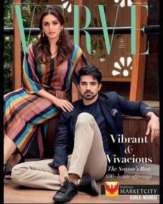 Huma Qureshi, Saqib Saleem, Verve Cover