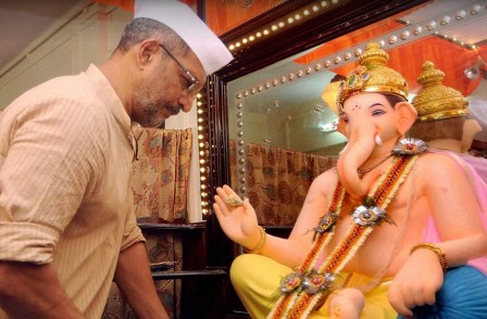 Nana Patekar, Ganpati Visarjan