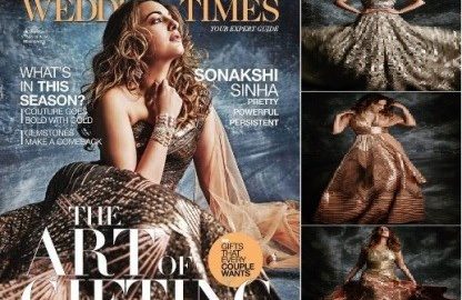 Checkout, Sonakshi Sinha, shoot, Femina Wedding Times