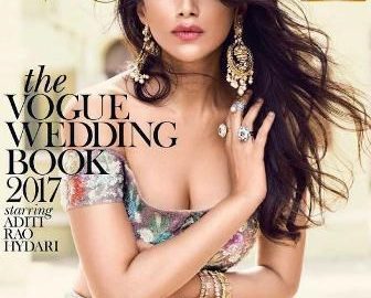 ​Aditi Rao Hydari, Gorgeous, Vogue Cover