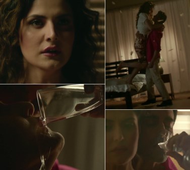 sexy side, Zareen Khan, Romantic Sensual Song, Aaj Zid