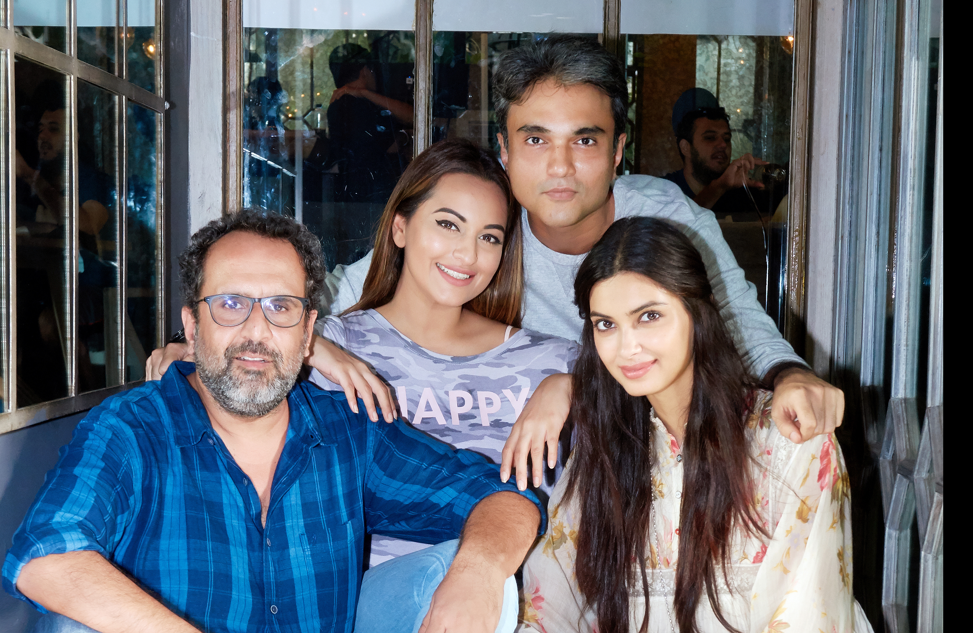 Happy meets Happy, Sonakshi Sinha, Diana Penty,