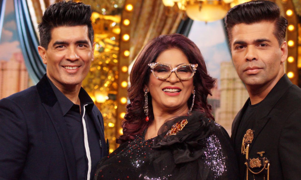 Manish Malhotra, Auntyji Archana Puran Singh, Karan Johar