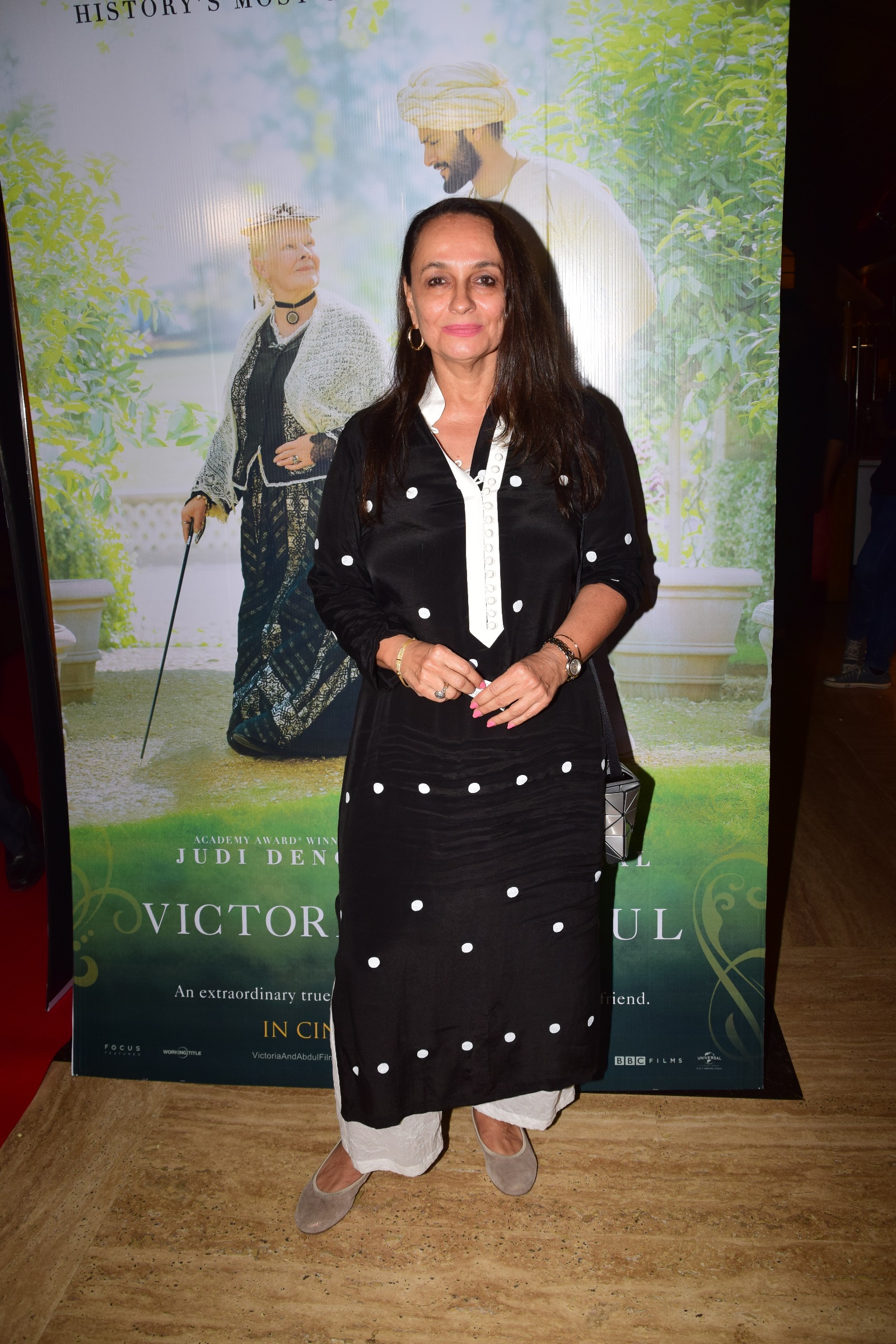 Soni Razdan at at the premiere of Ali Fazals Hollywood film Victoria Abdul Film Release Date 13th Oct.
