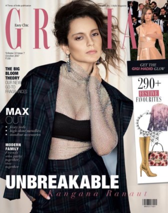 Kangana Ranaut, Gorgeous, Grazia Cover