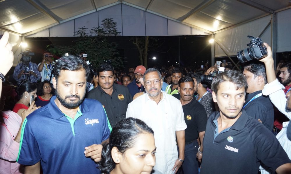 Nana Patekar, Manoj Joshi, Bioscope Village, IFFI Goa 2017