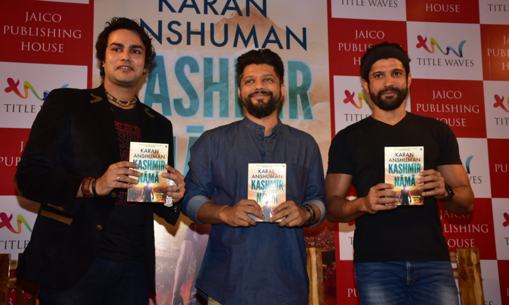 Farhan Akhtar, Kashmirnama, book launch