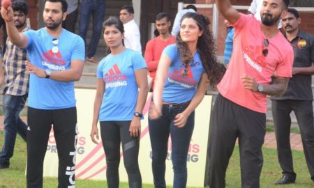 Saiyami Kher, Adidas Uprising 3.0 race