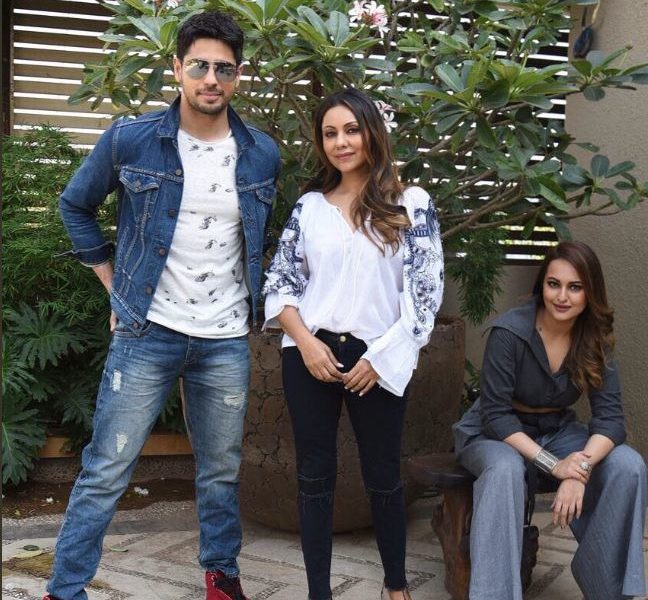 Gauri Khan Design, Sidharth Malhotra, Sonakshi Sinha,