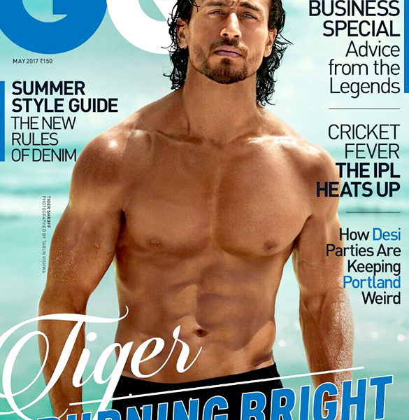 Tiger Shroff, GQ cover