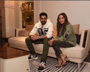 Aishwarya, Abhishek Bachchan, Gauri Khan