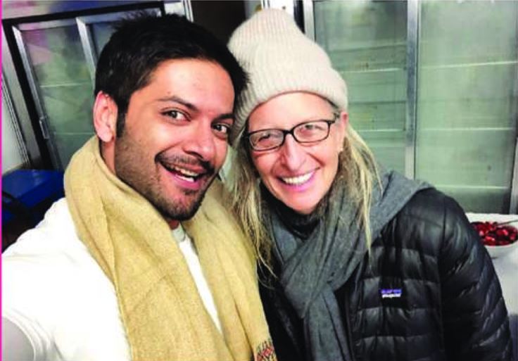 Ali Fazal, Annie Lebowitz, photoshoot