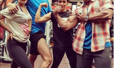 Fitness buddies,Dangal girls, Vijay Varma, Sanya Malhotra,Fatima Sana Shaikh