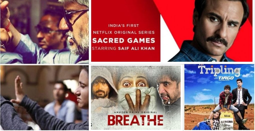 web series 2018, Breathe, Tripling2, the test case, the ministry, inside edge 2, untouchable