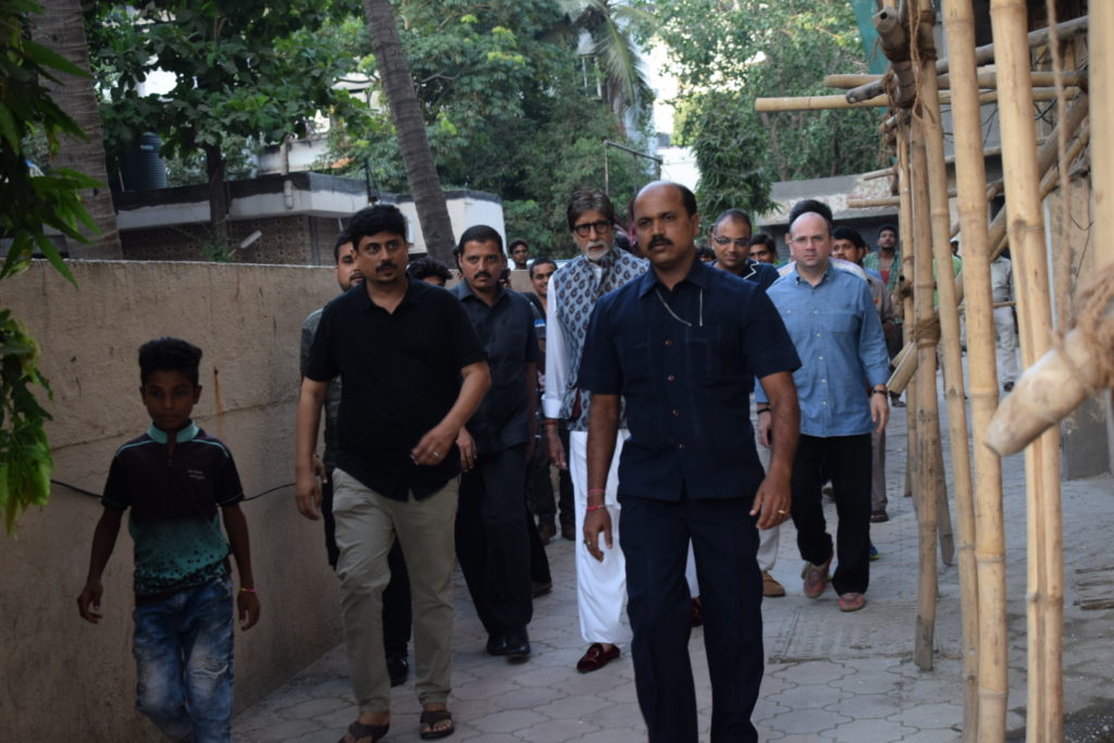 Amitabh Bachchan, spotted, Versova, Mumbai