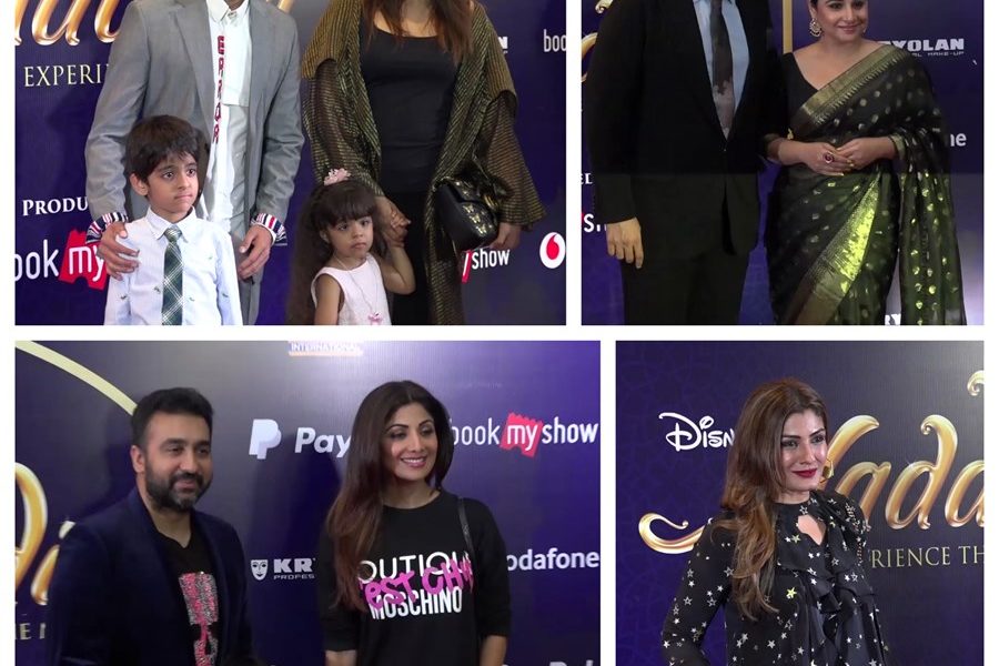 Ayshmann Khurrana, Shilpa Shetty, Vidya Balan, Raveena Tandon, Disney, Aladin