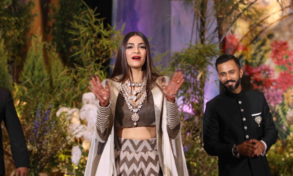 Sonam Kapoor, Anand Ahuja, Wedding Reception