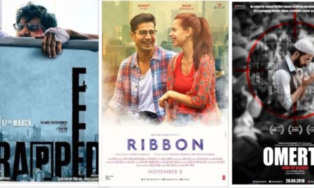 Ribbon,Trapped,Newton,Gurgaon,Haraamkhor,Meri Nimmo, Omerta, Hope Aur Hum, 102 Not Out,