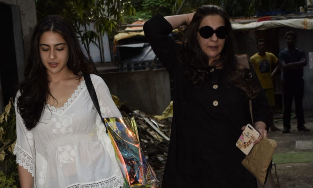 PHOTOS, Sara Ali Khan, Amrita Singh, Kromakay Salon Juhu