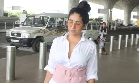 video neha bhasin spotted at air