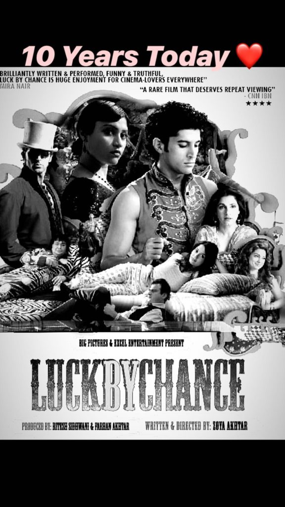 Zoya Akhtar, directorial debut, Luck By Chance