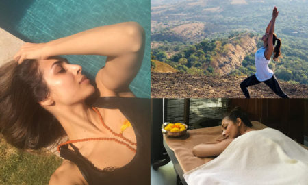 Celebrity, Malaika Arora, The Hilton Shillim Retreat and Spa