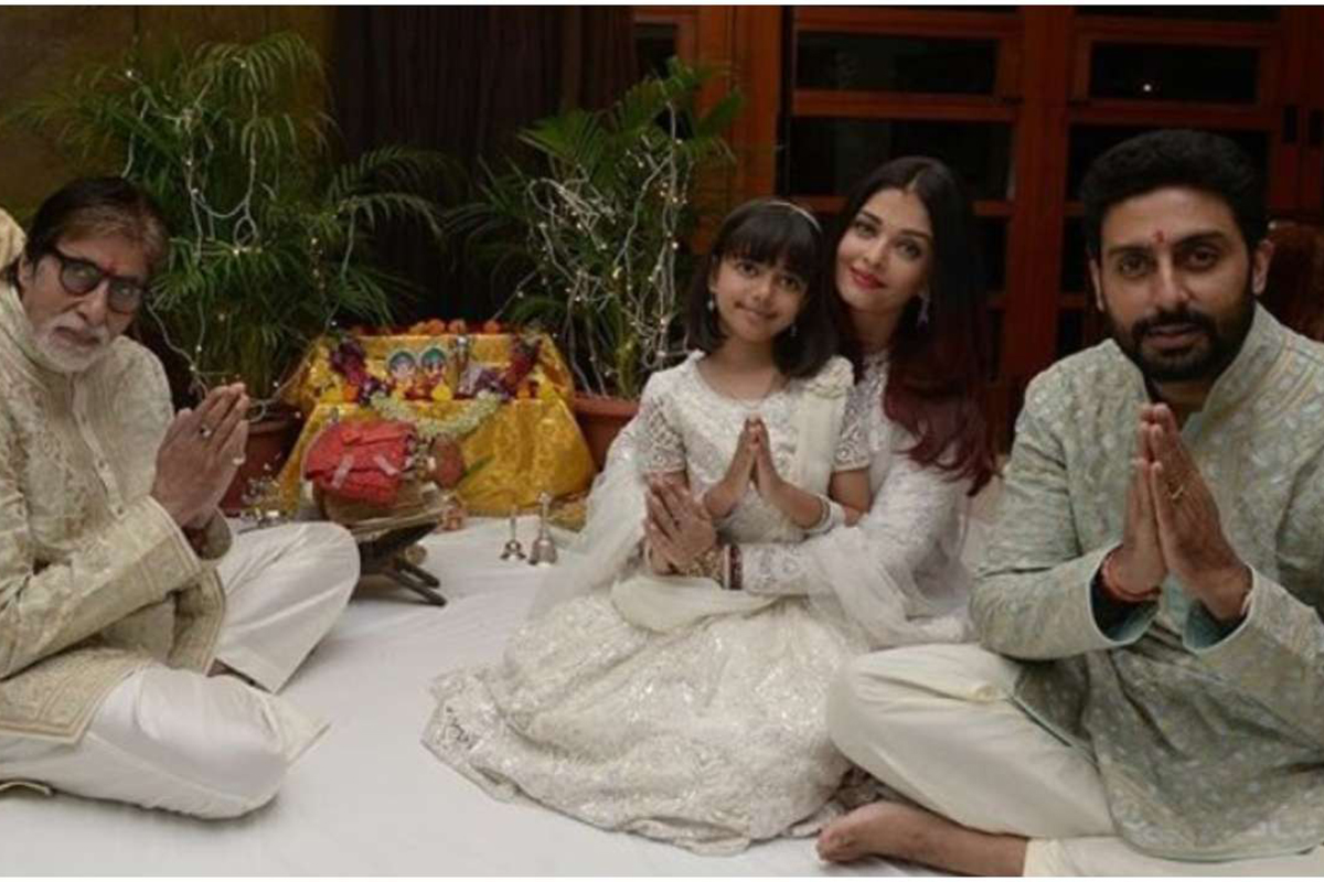Bachchan Family, Amitabh Bachchan, Aishwarya Rai, Abhishek Bachchan