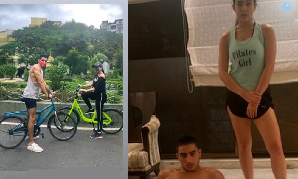 Sara Ali Khan, brother, Ibrahim, bikes