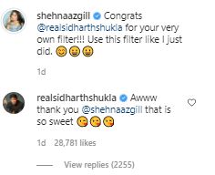 Shehnaaz Gill praises Sidharth Shukla's new Instagram filter! 2 30.09.8.1