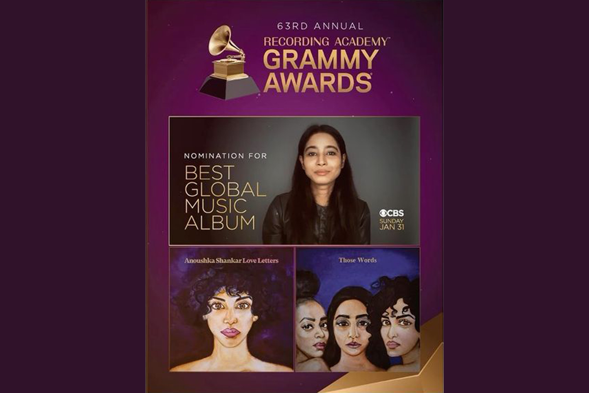 Shilpa Rao, Anoushka Shankar,Grammy nomination