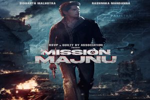 Sidharth Malhotra shares first look of upcoming feature ‘Mission Majnu’