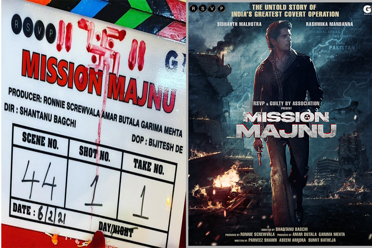 Mission Majnu, Sidharth Malhotra