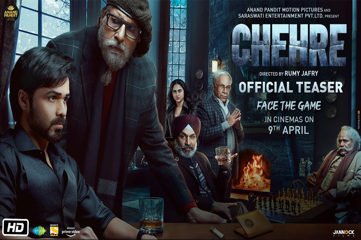 Chehre teaser, Amitabh Bachchan, Emraan Hashmi