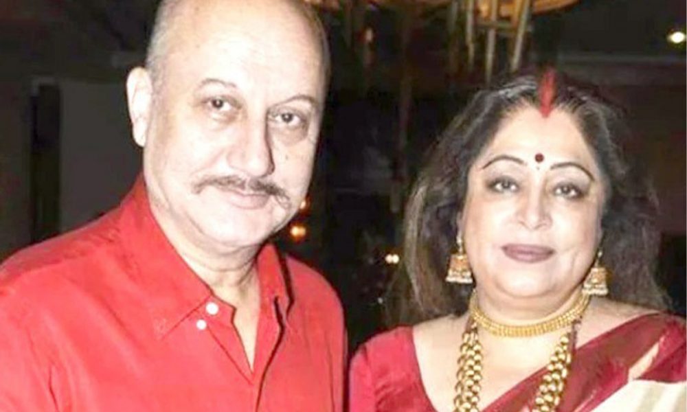 Anupam Kher, Kirron Kher