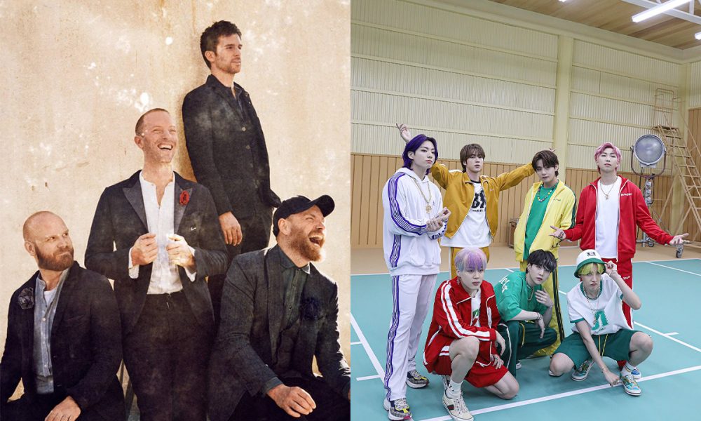 BTS, Coldplay