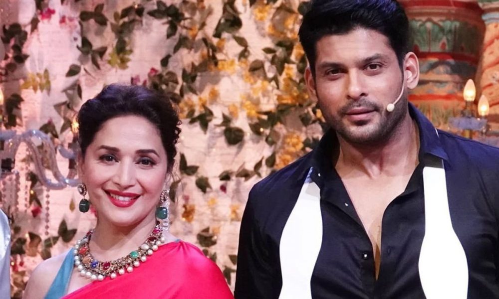 Sidharth Shukla, Madhuri Dixit